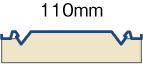 厚さ110mm